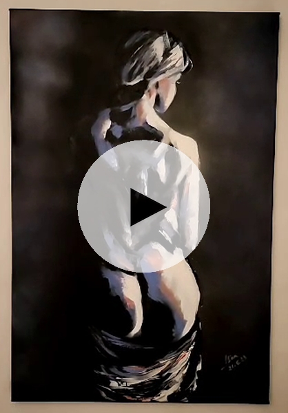 ArteDiAlina.com painting: Silhouette 2